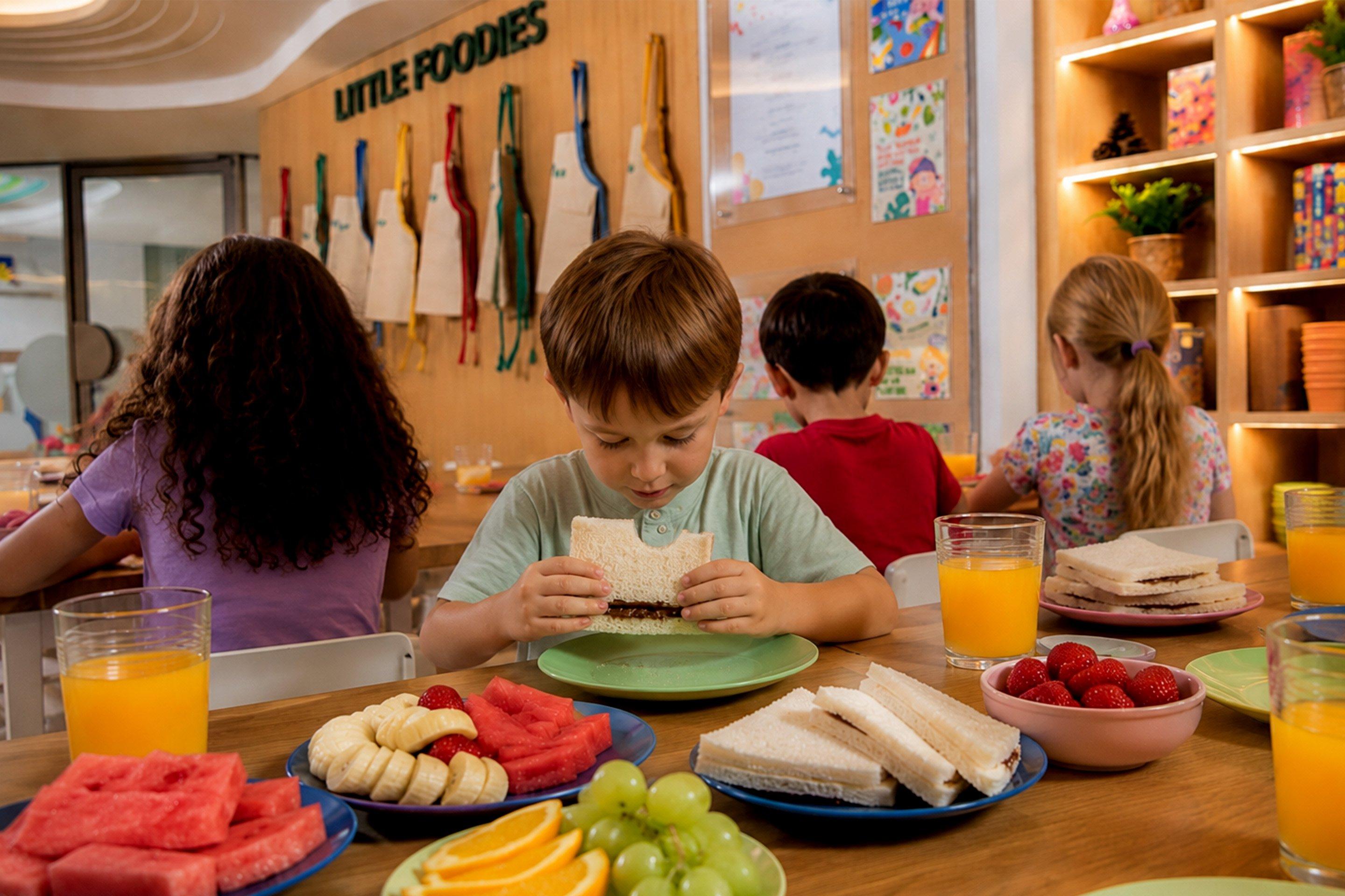 Kids Eating